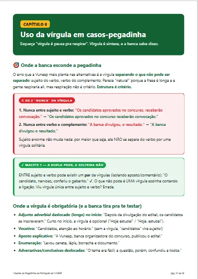Página interna do material 3